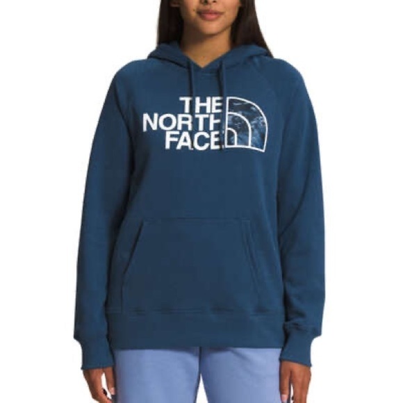 The North Face Women's Printed Novelty Fill Hoodie XS  Navy - Picture 1 of 3